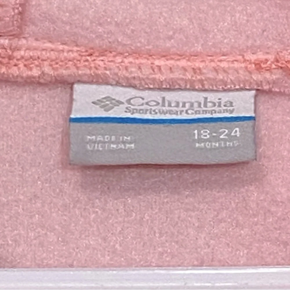 COLUMBIA - BRIGHT PINK & GRAY TODDLER BABY WESTERN BARLOW BUNTING - ONE PIECE B4